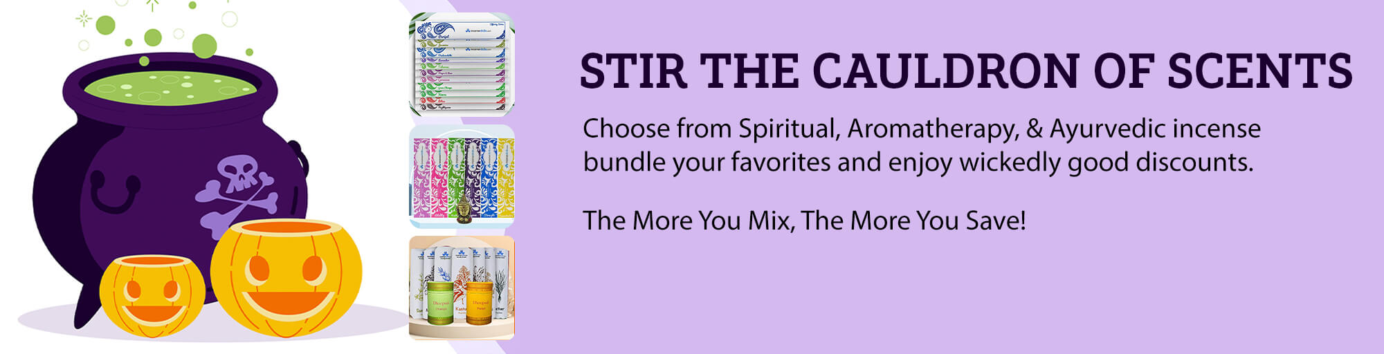 Halloween 2025 Incense Mix And Match Offer by Incensesticks