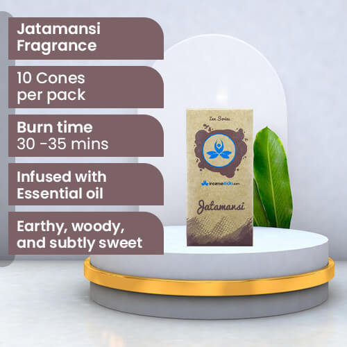 Jatamansi Incense Cones