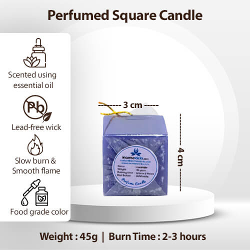 Square Candle (45 grams)