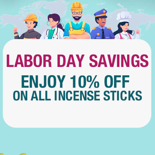 Get 10% Off All Incense Sticks – Labor Day Deals & Offers by Incensestics