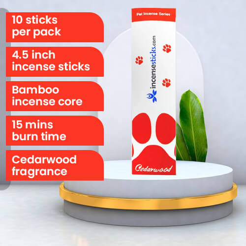 Pet Cedarwood Incense Sticks