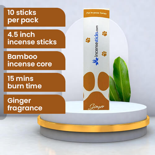 Pet Ginger Incense Sticks