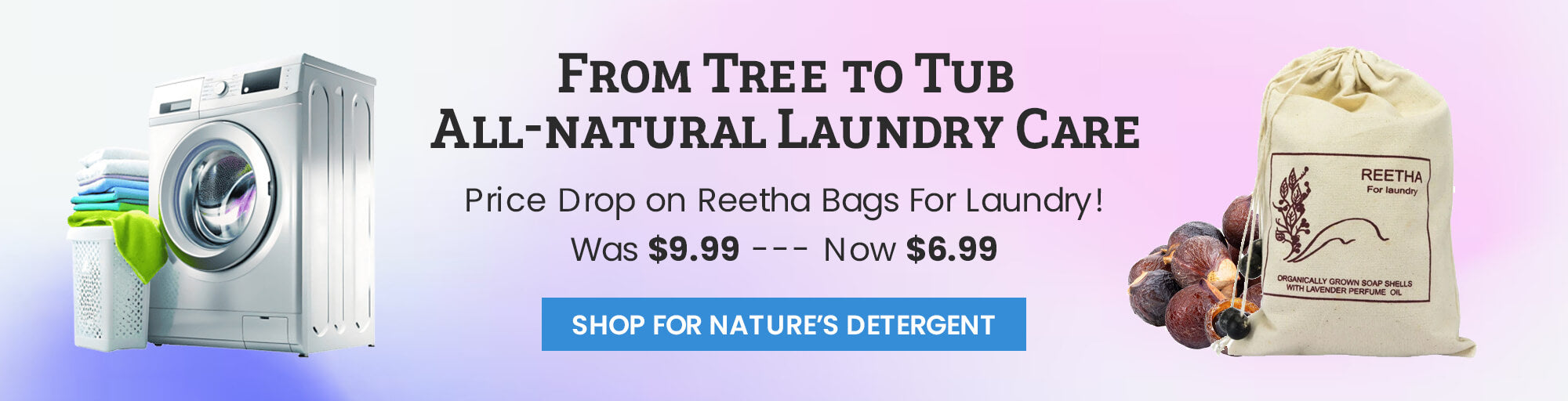 Reetha Bags For Laundry - Price Drop From $9.99 To $6.99
