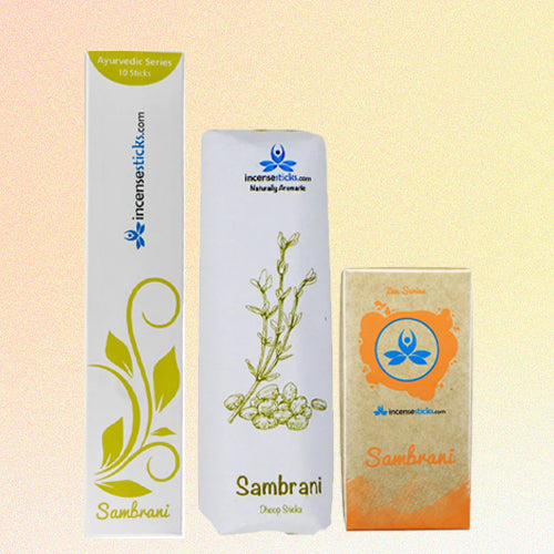 Sambrani Incense Combo