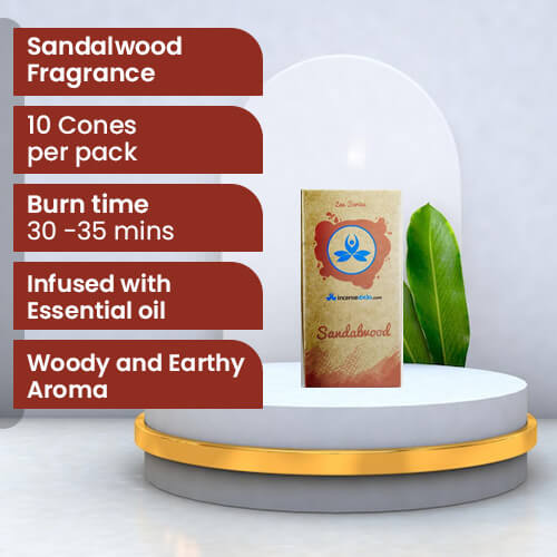 Sandalwood Incense Cones