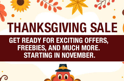 2025 Thanksgiving Sale by Incensesticks - Coming Soon