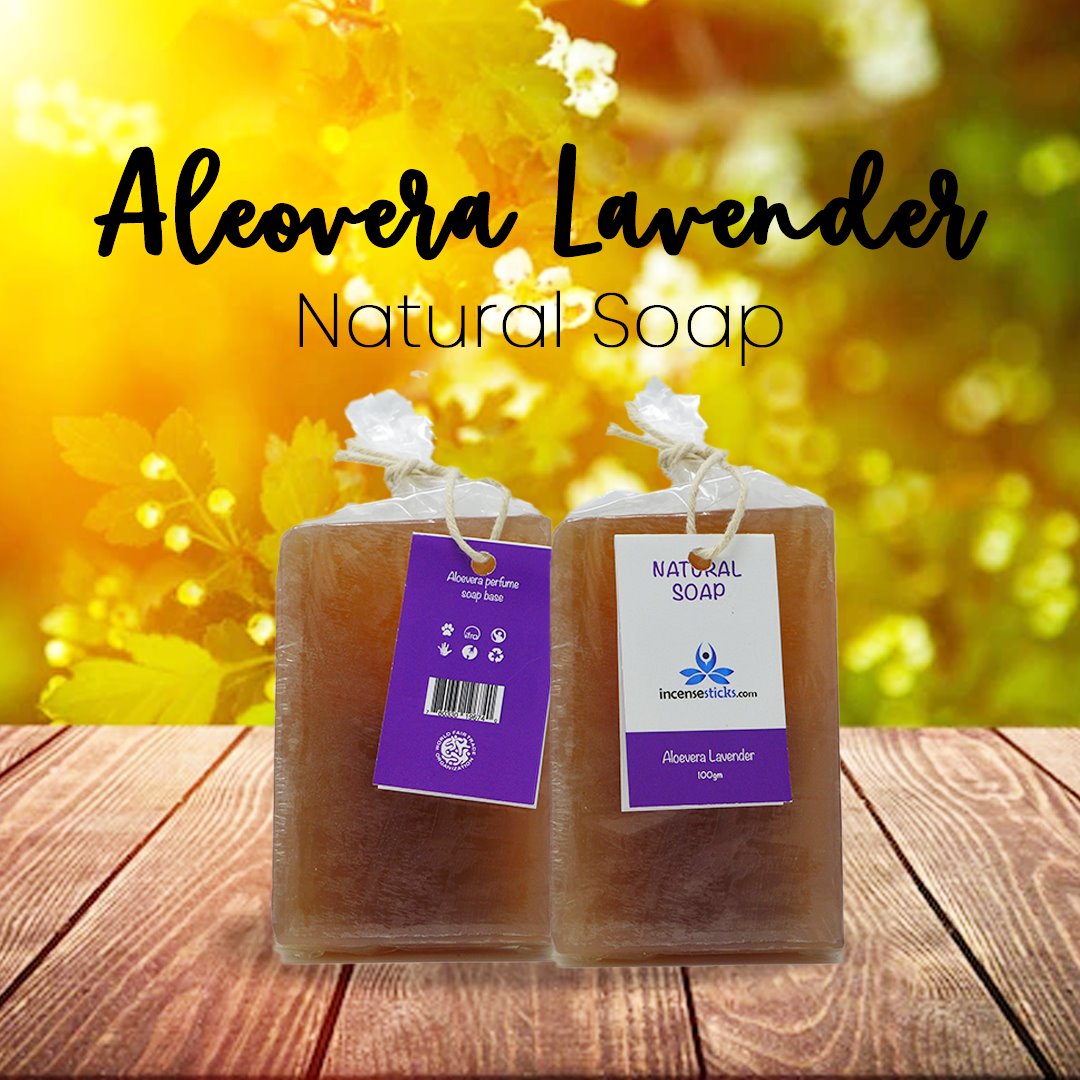 Aloe Vera Soap Natural Soap Lavender 100 
