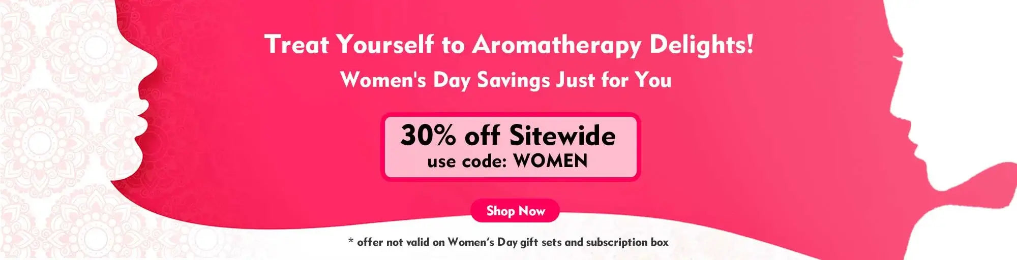 Get 30% off Sitewide on Account of Women’s Day