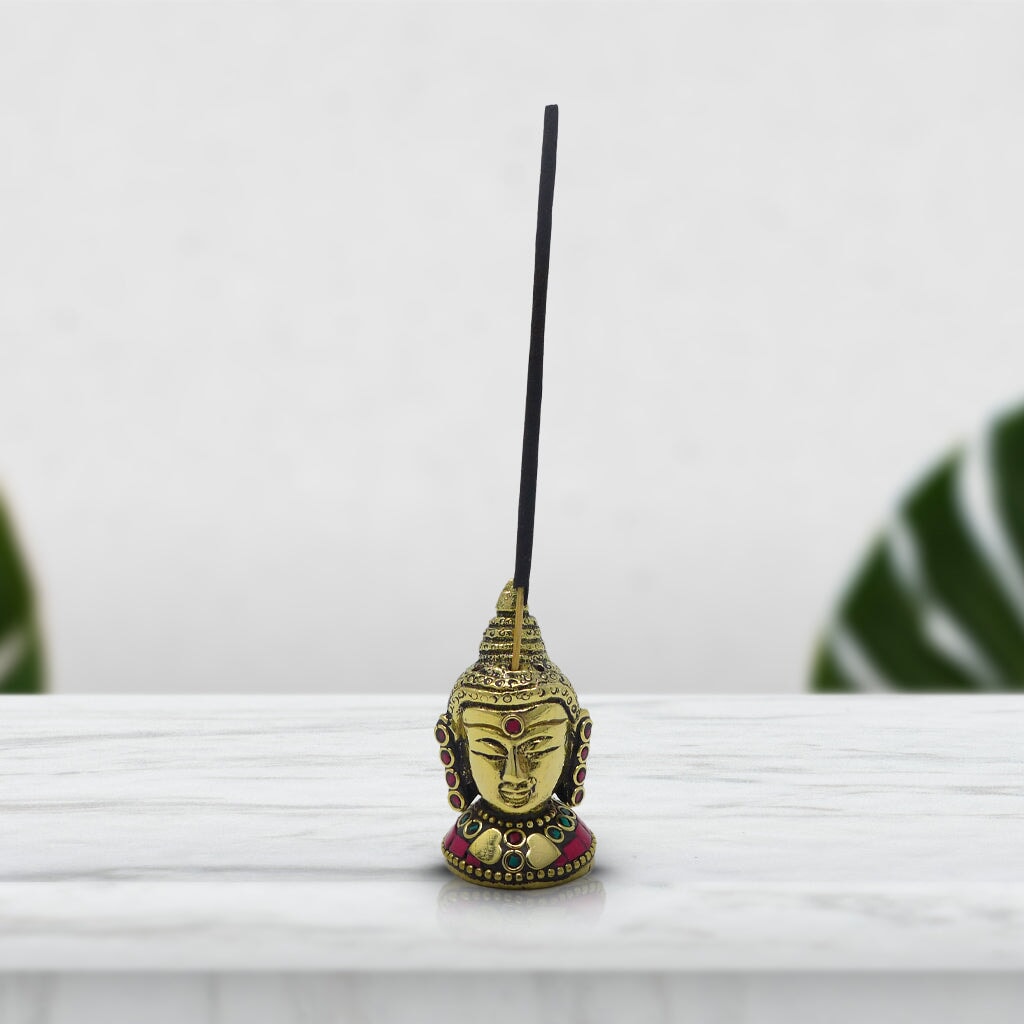 Brass Incense Holder ( Buddha ) Brass incense holder 