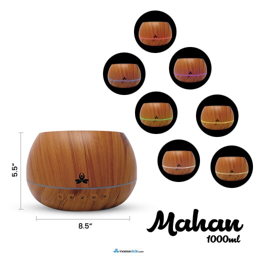 Essential Oil Diffuser For Large Spaces (MAHAN) Electronic Diffuser 