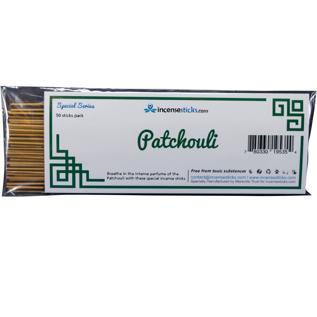 Patchouli Incense 8" 50 Sticks Special Incense 