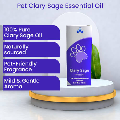 Pet Clary Sage Essential Oil