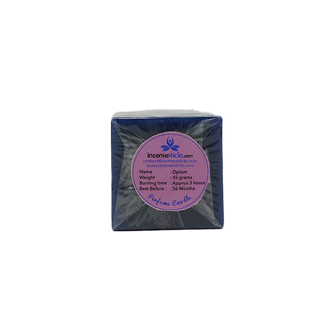 Square Candle 40 gram perfumed candles Opium 