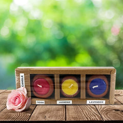 Terracotta Candles ( 3 in One )